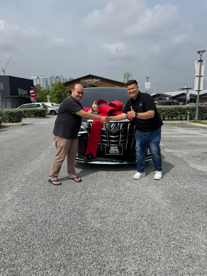 Toyota Alphard premium handover